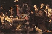 TOURNIER, Nicolas Denial of St Peter er oil painting picture wholesale